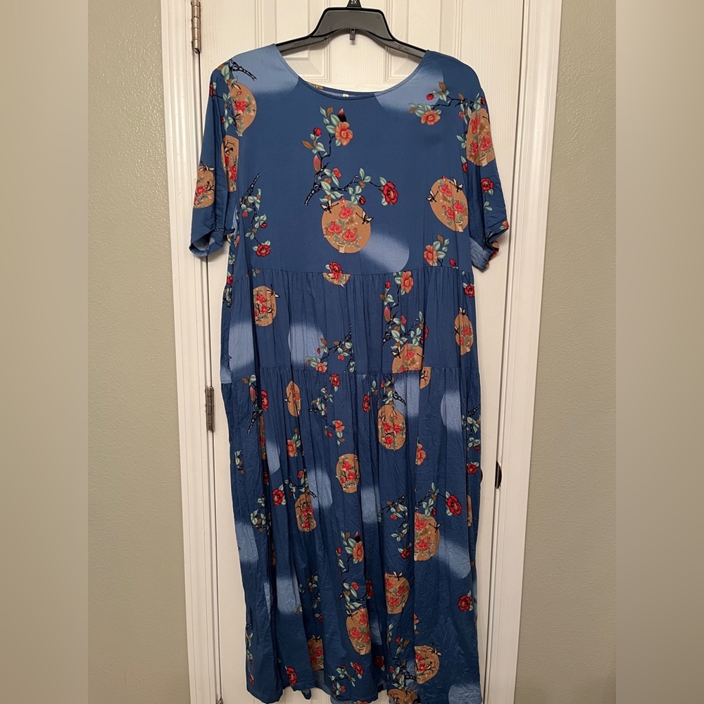 Women’s Plus Size 3X  Cotton dress short sleeve